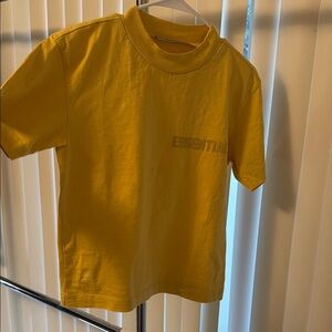 Essentials Womens Bright Yellow Tee